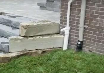 Yard Drainage Contractor in Michigan - Downspouts, French Drain & AC unit