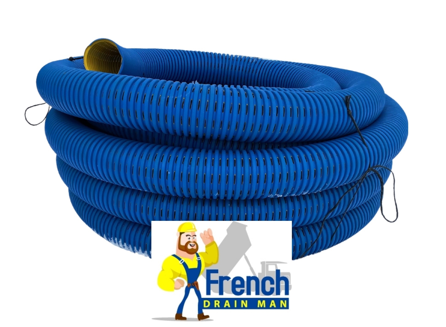 TORRENTIAL RAIN 4 In High Octane 8 Slot 4 In X 100 Ft Perforated Pipe