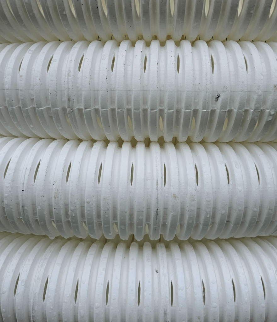 3 In Perforated Pipe Corrugated Drainage Pipe