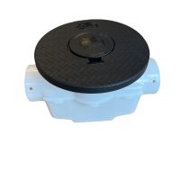 <span class="tr-grid">TORRENTIAL RAIN™ </span> 4 in. Catch Basin with Turf Restrictor Plate</br> <span class="ca-dim">Connects to 4 in. SCH 40 PVC</span> - Image 4