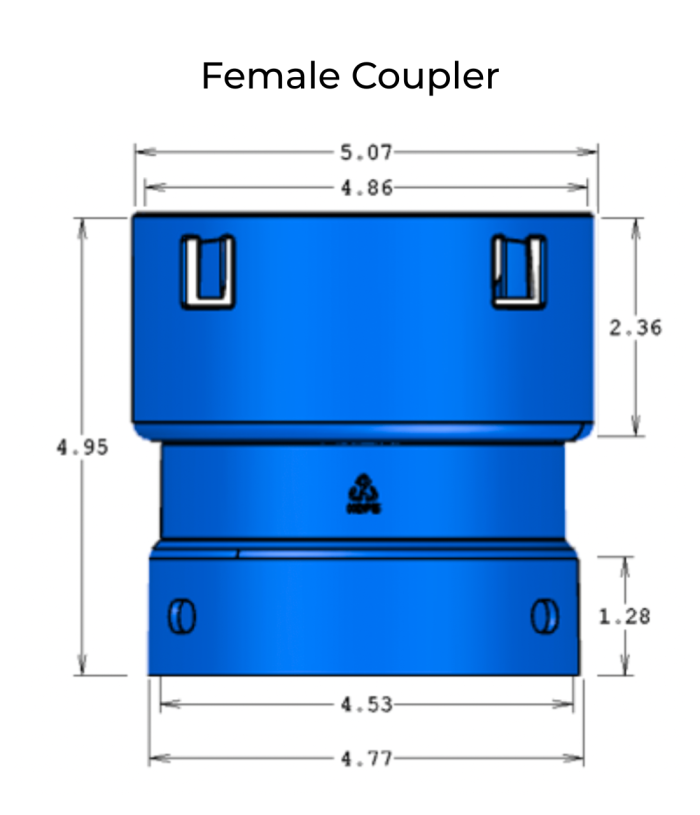 <span class="tr-grid">TORRENTIAL RAIN™ </span>4 in. Corrugated to 4 in. PVC HDPE Coupler</br><span class="ca-dim">male and female adapters </span></br><p class="ca-sale">40% off</p> - Image 11