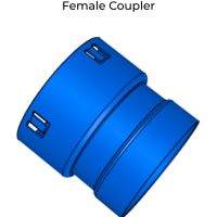 <span class="tr-grid">TORRENTIAL RAIN™ </span>4 in. Corrugated to 4 in. PVC HDPE Coupler</br><span class="ca-dim">male and female adapters </span></br><p class="ca-sale">40% off</p> - Image 12