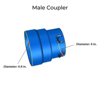 <span class="tr-grid">TORRENTIAL RAIN™ </span>4 in. Corrugated to 4 in. PVC HDPE Coupler</br><span class="ca-dim">male and female adapters </span></br><p class="ca-sale">40% off</p> - Image 13