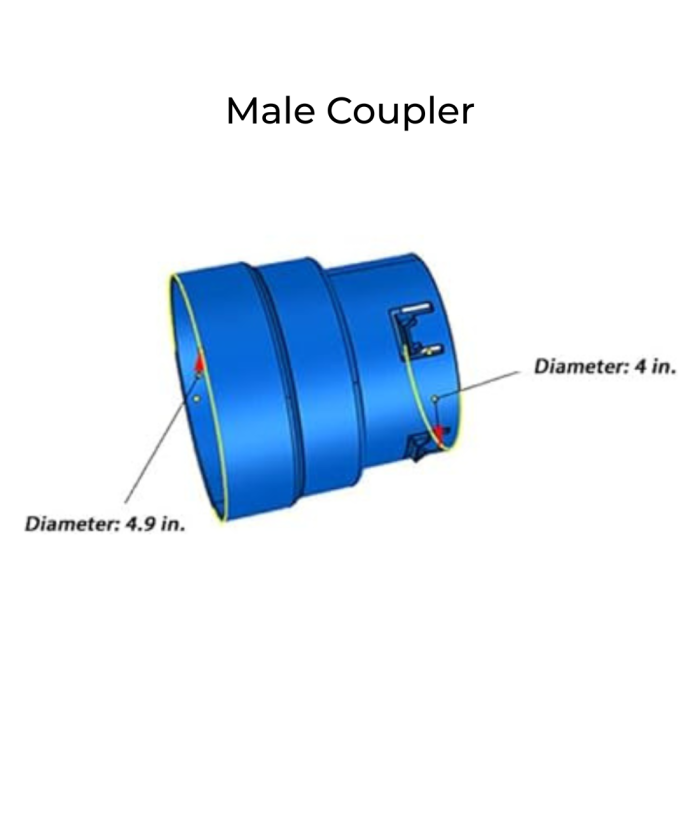 <span class="tr-grid">TORRENTIAL RAIN™ </span>4 in. Corrugated to 4 in. PVC HDPE Coupler</br><span class="ca-dim">male and female adapters </span></br><p class="ca-sale">40% off</p> - Image 13