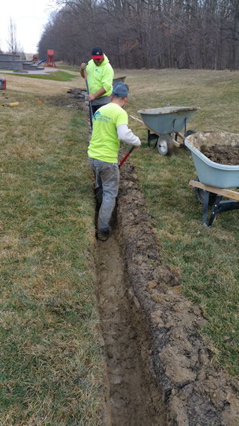 How to build a french drain