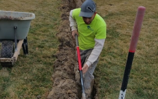 Michigan French Drain Construction