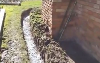 How to build a French Drain System - Michigan