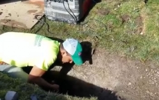 Storm Basin Drain Connection - French Drain, MI