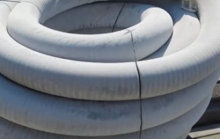 Don't Use a Pipe Sock / Drain Sleeve with French Drain System