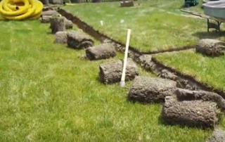 French Drain System Installed in Macomb Twp., MI