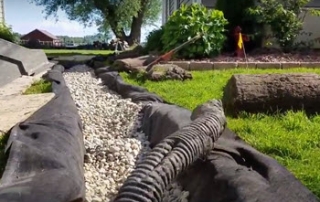 Michigan French Drain System Installation