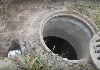 French Drain Catch Basin Sleeve - Macomb Twp., MI