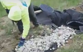 Macomb County French Drain Install - 4" vs 6" Pipe