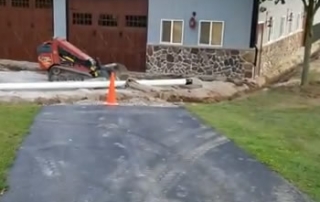 Commercial French Drain - Oakland & Macomb County, MI