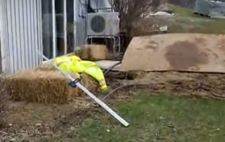 Footer Pipe to Dry Well in Washington Twp, MI