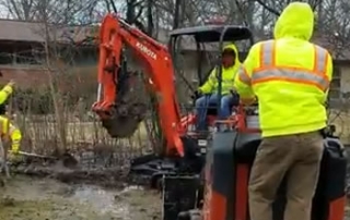 Yard Drain, French Drain System Install in Oakland County