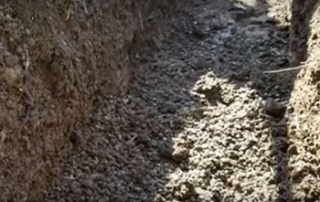 Yard Drainage System Install - Never use a Pipe with Fabric on It