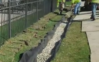 Why you need to core a catch basin for French Drain - Macomb Twp., MI
