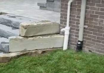 Yard Drainage Contractor French Drain Buried Gutter Downspout Southeast Mi