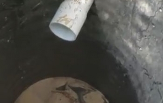 How deep should a dry well be?