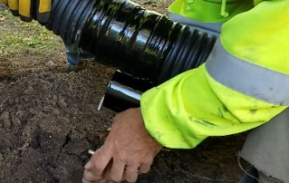 Corrugated Pipe Joint - Tile Tape