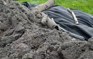 Geotextile Filter Fabric - French Drain, MI