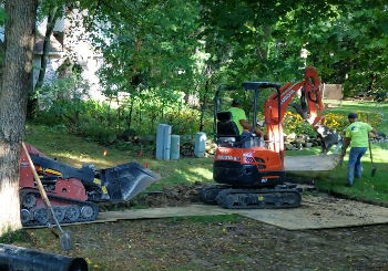 Yard Drainage Systems Have a French Drain