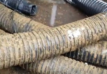 How to use corrugated pipe the correct way with Downspouts