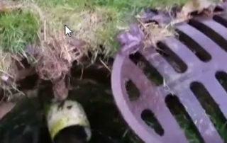Why you don't use inlet basins with French Drains