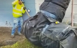 Cistern Hybrid Dry Well Installation - Michigan