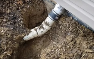 Sump Pump Discharge Line Installation in Washington Twp