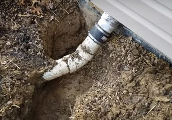 Sump Pump Discharge Line Installation in Washington Twp