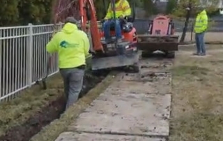 Why you need a french drain with a yard with no slope