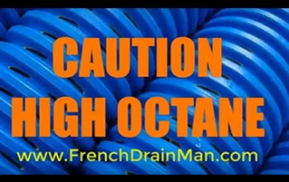 High Octane Blue Corrugated 8-Slot-Pipe