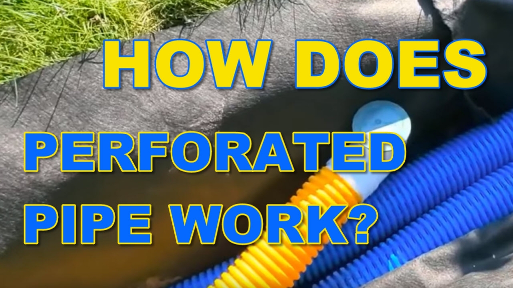 How Does Perforated Drain Pipe Work? French Drain Systems Curtain Drains Oakland