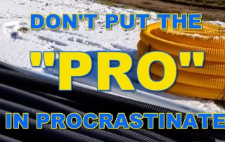 Don't Delay - Install Yard Drainage Now