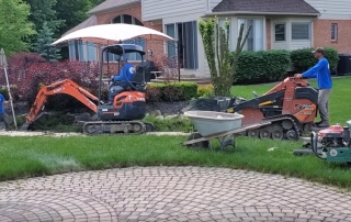 Yard Drainage Installation - DIY