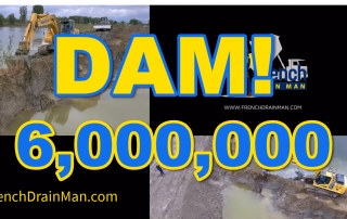 Break Dam Man-Made Pond, Lake, Canal