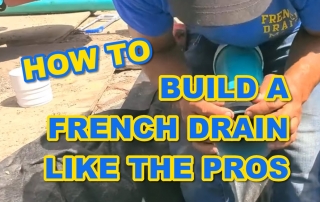 Build a French Drain Like the Pros