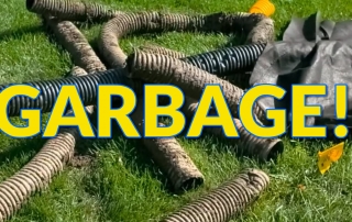 Failed Drainage Pipe with No Fabric