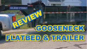 Review Gooseneck Trailer, Ramp