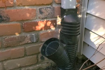 Downspout Cleanout