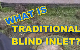 Blind Inlet for Yard Drainage