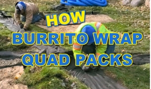 How to Burrito Wrap Baughman High Octane Quad Pack