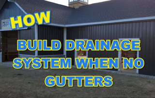 Open French Drain