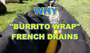 Burrito Wrap - Geotextile Fabric