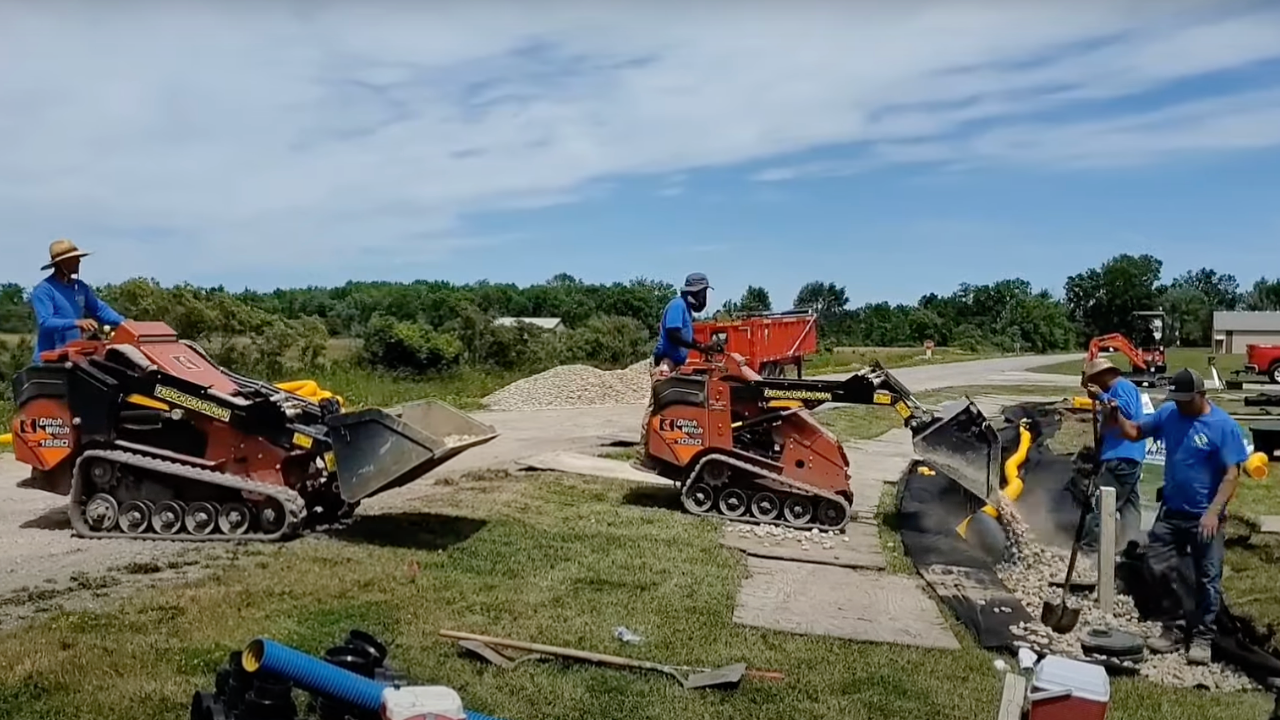 Airport Drainage System Installation: Sump System and Roof Runoff