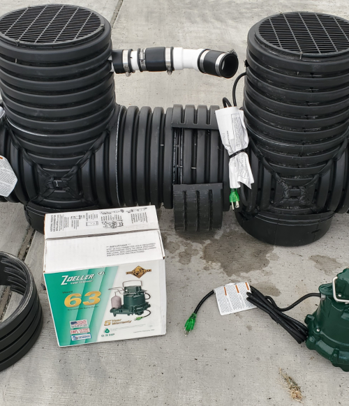 Michigan Sump Pump Installation for Basement Drainage