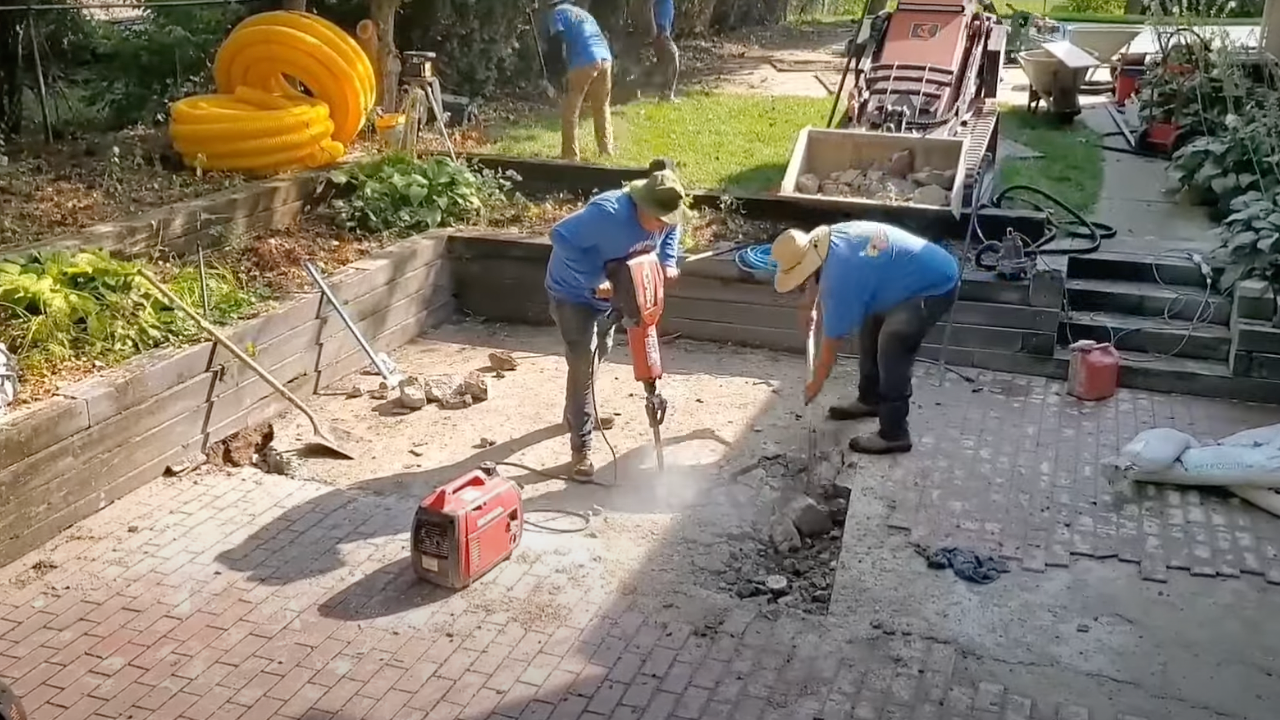 Sump Pump Installation in Michigan with Roof Run off System