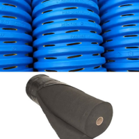 <span class="tr-grid">TORRENTIAL RAIN™ </span> 4 in. High Octane<span style="font-size: 60%; vertical-align: super;">®</span> 8-Slot w/ 4 oz. Fabric</br> <span class="ca-dim"> 4 in x 100 ft perforated pipe, 5 ft x 100 ft fabric</span> - Image 2